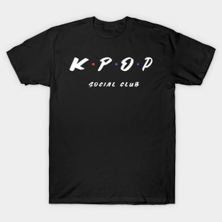 K-pop Korean Music Fans Social Club T-Shirt